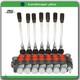 7 Spool Hydraulic Directional Control Valve 13 Gpm, 3600 Psi, Sae Interface