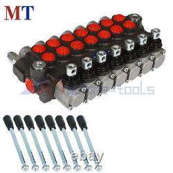 7 Spool Hydraulic Directional Control Valve 13GPM Double Acting Cylinder P40