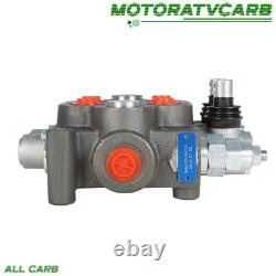 ALL-CARB 2 Spool Hydraulic Directional Control Valve BSPP Tractor Loader 25GPM