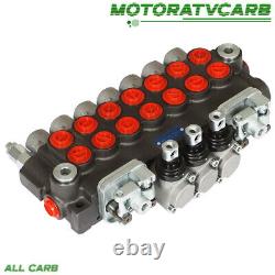 ALL-CARB Hydraulic Directional Control Valve 7 Spool 2JOYSTICK 40L BSPP 11GPM