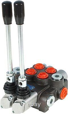 ALL-CARB Hydraulic Valve 2 Spool Hydraulic Directional Control Valve Double A