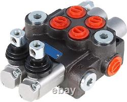 ALL-CARB Hydraulic Valve 2 Spool Hydraulic Directional Control Valve Double A