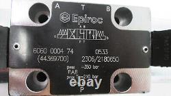 ATB Epiroc DCV03-3Y11-01200E13/M Hydraulic Directional Control Valve 24VDC