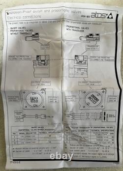 ATOS DHA-0631/2/M/7 24 DC/BT112554 Hydraulic Ex-Proof Solenoid Directional Valve