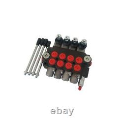 Adjustable 4 Road Spool 13GPM Hydraulic Directional Control Valve Tractor Loader