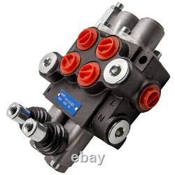 Adjustable Hydraulic Directional Control Valve Max Flow 13 GPM 2 Spool 3600 PSI