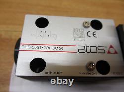 Atos DHE-0631/2/A DC20 NEW Hydraulic Directional Valve