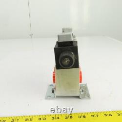 Atos DHE-0713 AC 20 3-Position Double Solenoid Hydraulic Directional Valve 115V