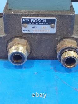 BOSCH, 081WV06P1V1018WS024/00 D51 Hydraulic Directional Control Valve