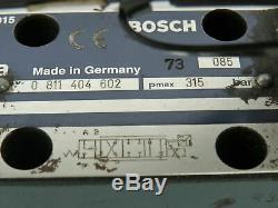 Bosch 0811404602 Hydraulic Proportional Directional Servo Valve 0811404434