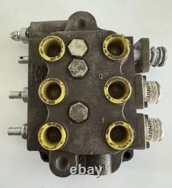 CROSS 4Z0009 Hydraulic Control Valve 3 Spool Directional Detent Spring Return