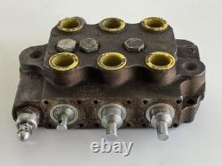 CROSS 4Z0009 Hydraulic Control Valve 3 Spool Directional Detent Spring Return