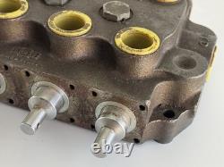 CROSS 4Z0009 Hydraulic Control Valve 3 Spool Directional Detent Spring Return