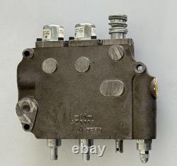 CROSS 4Z0009 Hydraulic Control Valve 3 Spool Directional Detent Spring Return