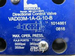 Continental VAD03M-1A-G-10-B Pneumatic Operated Hydraulic Directional Valve