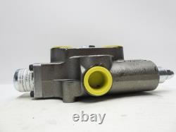 Cross HV15BG3ED0 4-Way Hydraulic Directional Control Valve 3/4 Ports