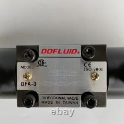 DOFLUID DFA-02-3C2-A220-35C Hydraulic Solenoid Directional Valve AC220V New