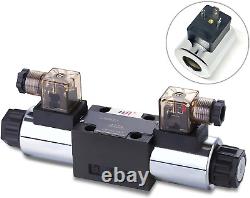 Directional Control Valve, 4W Hydraulic Directional Control Solenoid Valve Size