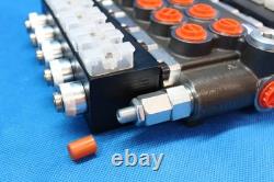 Directional Control Valve 5-spool Hydraulic Solenoid 50 L/Min 13GPM 24VDC
