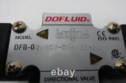 Dofluid DFB-02-3C2-D24-35-51 Hydraulic Directional Valve 24v-dc