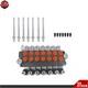 Double Acting 7 Spool Hydraulic Monoblock Control Valve Sae Ports 11 Gpm