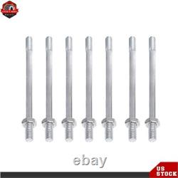 Double Acting 7 Spool Hydraulic Monoblock Control Valve SAE Ports 11 GPM