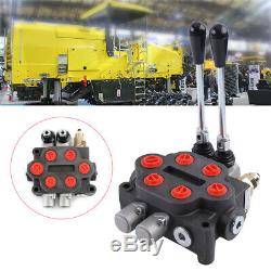 Double Acting Hydraulic Monoblock Directional Control Valve For Loader Tank US