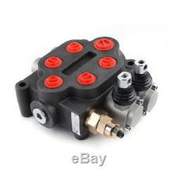 Double Acting Hydraulic Monoblock Directional Control Valve For Loader Tank USA
