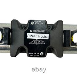 Duplomatic RK02, Hydraulic Solenoid Stern Thruster Directional Control Valve 24V