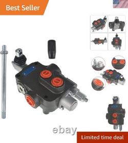 Durable Double Acting Hydraulic Valve, 21GPM & 3600PSI for Tractors & Splitters