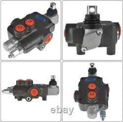 Durable Double Acting Hydraulic Valve, 21GPM & 3600PSI for Tractors & Splitters