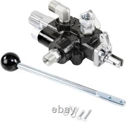 Durable Hydraulic Directional Control Valve for Log Splitting Chrome Finish