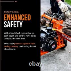 Durable Hydraulic Directional Control Valve for Log Splitting Chrome Finish