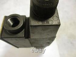 Dynex Hydraulic Directional Valve D03 6553-01-72 5000 PSI 115V Closed Center