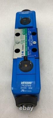 EATON Vickers Hydraulic Directional Valve, DG4V-3S-8C-VM-U-H5-61, 24VDC, 30W