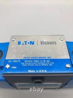 Eaton/Vickers DG4S4-016C-U-B-60 Solenoid Hydraulic Directional Control Valve