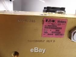 Eaton Vickers Hydraulic Directional Control Valve Actuator Manifold 630aa00662a
