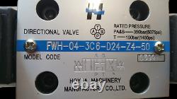 Electro-hydraulic directional control valve 80gpm/ 300l/min 24VDC, CETOP 7, NG16