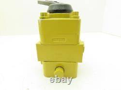 Enerpac VC-15L Hydraulic 3-Way Manual Directional Control Valve 4 GPM 3/8 NPT