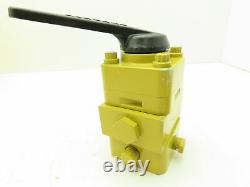 Enerpac VC-15L Hydraulic 3-Way Manual Directional Control Valve 4 GPM 3/8 NPT