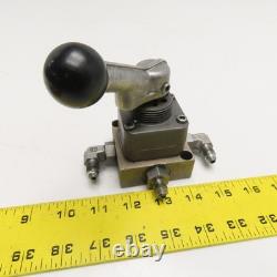 Enerpac VMMD-003 4 Way Manual Directional Hydraulic Control Valve 5000 PSI