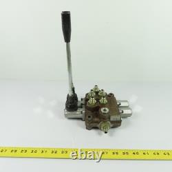 F00001291 2-Spool Manual Hydraulic Directional Control Valve