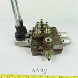F00001291 2-Spool Manual Hydraulic Directional Control Valve