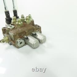 F00001291 2-Spool Manual Hydraulic Directional Control Valve