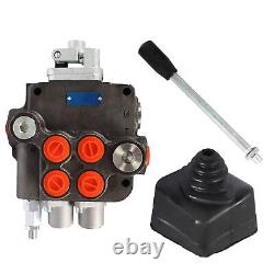 Findmall 2 Spool 21GPM 3625PSI Hydraulic Directional Control Valve SAE Ports Do