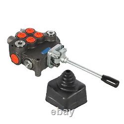 Findmall 2 Spool 21GPM 3625PSI Hydraulic Directional Control Valve SAE Ports Do