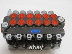 Findmall 6 Spool 13 GPM 3600 PSI Hydraulic Directional Control Valve New AS IS