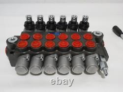 Findmall 6 Spool 13 GPM 3600 PSI Hydraulic Directional Control Valve New AS IS