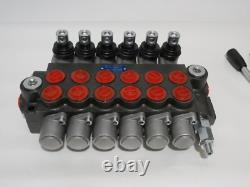 Findmall 6 Spool 13 GPM 3600 PSI Hydraulic Directional Control Valve New AS IS