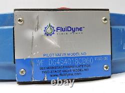 Fluidyne DG4S4018CB60 DG4S4-018C-B-60 Hydraulic Directional Control Valve NOB